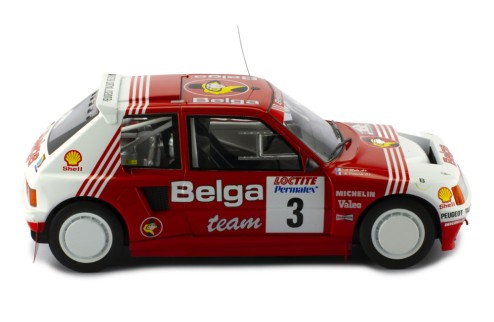 PEUGEOT 205 T16 #3 B.Darniche - A.Mahe Rally Ypres 1985