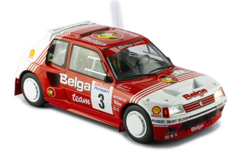PEUGEOT 205 T16 #3 B.Darniche - A.Mahe Rally Ypres 1985