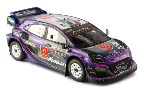 FORD PUMA Rally1 #7 P-L.Loubet - V.Landais Acropolis Rally 2022