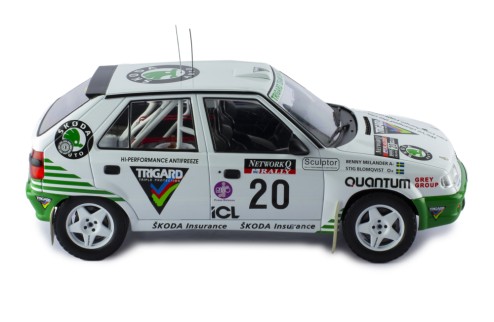 ŠKODA FELICIA Kit Car #20  S.Blomquist -B.Melander RAC Rally 1995