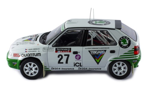 ŠKODA FELICIA Kit Car #27 P.Sibera - P.Gross RAC Rally 1995