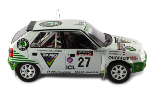 ŠKODA FELICIA Kit Car #27 P.Sibera - P.Gross RAC Rally 1995