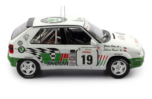 ŠKODA FELICIA Kit Car #19 P.Sibera - P.Gross Tour de Corse 1995