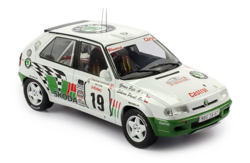 ŠKODA FELICIA Kit Car #19 P.Sibera - P.Gross Tour de Corse 1995