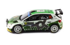 ŠKODA FABIA Rally2 (2023) #23 O.Solberg - E.Edmondson Rallye Monte-Carlo 2023