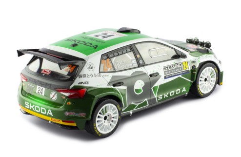 ŠKODA FABIA Rally2 (2023) #24 N.Gryazin - K.Aleksandrov Rallye Monte-Carlo 2023