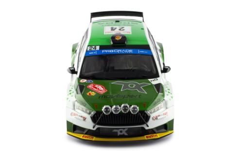 ŠKODA FABIA Rally2 (2023) #24 N.Gryazin - K.Aleksandrov Rallye Monte-Carlo 2023