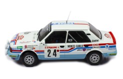 ŠKODA 130L #24  J.Haugland - P.Vegel Rally Monte-Carlo 1987