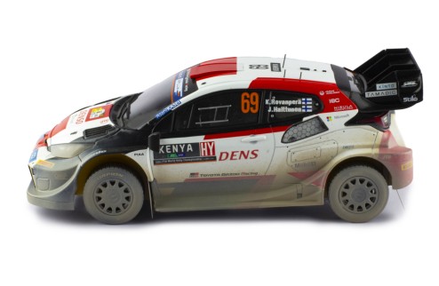 TOYOTA GR YARIS Rally1 #69 K.Rovanpera - J.Halttunen Safari Rally 2023 (with dirt effects)