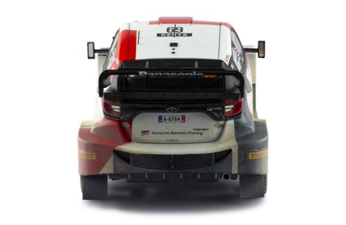 TOYOTA GR YARIS Rally1 #69 K.Rovanpera - J.Halttunen Safari Rally 2023 (with dirt effects)