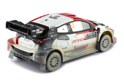 TOYOTA GR YARIS Rally1 #69 K.Rovanpera - J.Halttunen Safari Rally 2023 (with dirt effects)