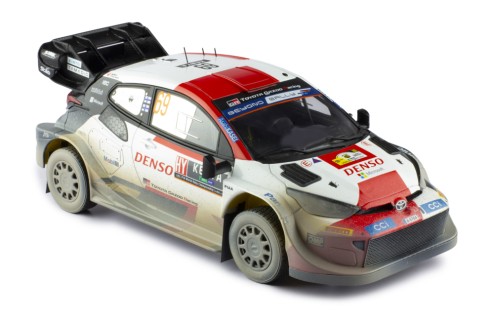 TOYOTA GR YARIS Rally1 #69 K.Rovanpera - J.Halttunen Safari Rally 2023 (with dirt effects)