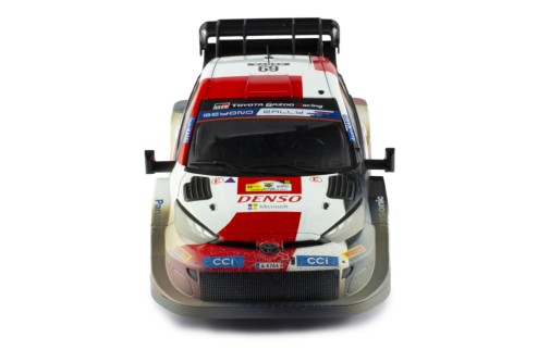TOYOTA GR YARIS Rally1 #69 K.Rovanpera - J.Halttunen Safari Rally 2023 (with dirt effects)