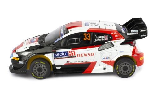 TOYOTA GR YARIS Rally1 #33 E.Evans - S.Martin Winner Rally Finland 2023
