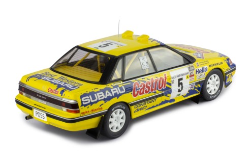 SUBARU LEGACY RS #5 P.Bourne-R.Freeth Rally New Zealand 1992