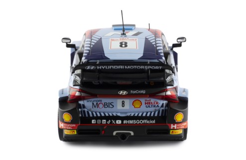 HYUNDAI i20 N Rally1 #8 O.Tanak - M.Jarveoj Rallye Monte-Carlo 2024