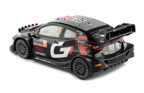 TOYOTA GR YARIS Rally1 HYBRID #33 E.Evans - S.Martin Rallye Monte-Carlo 2024 