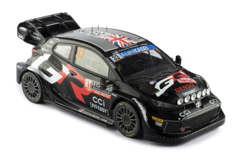 TOYOTA GR YARIS Rally1 HYBRID #33 E.Evans - S.Martin Rallye Monte-Carlo 2024 