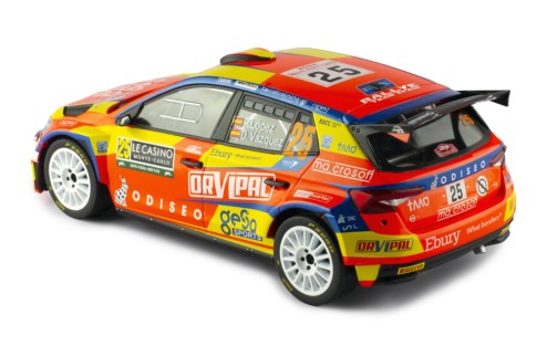 ŠKODA FABIA Rally2 (2023) #25 P.Lopez - D.L.Vasquez Rallye Monte-Carlo 2024