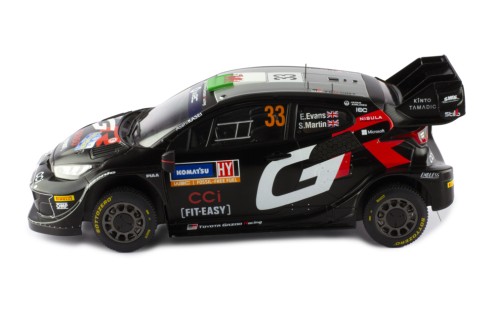 TOYOTA GR YARIS Rally1 #33 E.Evans - S.Martin Rally Sweden 2024 