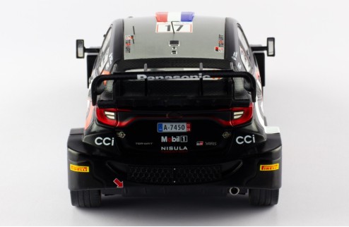 TOYOTA GR YARIS Rally1 Hybrid #17 S.Ogier - V.Landals Winner Rally Croatia 2024