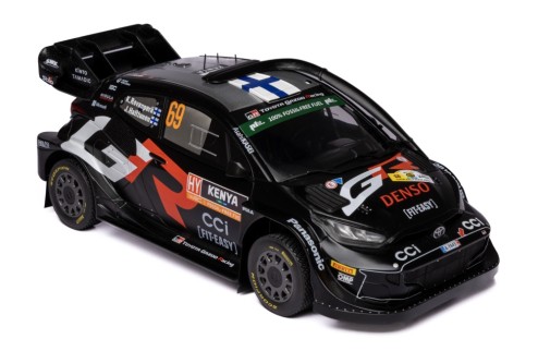 TOYOTA GR YARIS Rally1 Hybrid #69 K.Rovanpera - J.Halttunen Winer Safari Rally Kenya 2024 