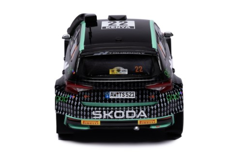 ŠKODA FABIA Rally2 (2023) #22 G.Greensmiith - J.Andersson Winner WRC2 Safari Rally Kenya 2024 