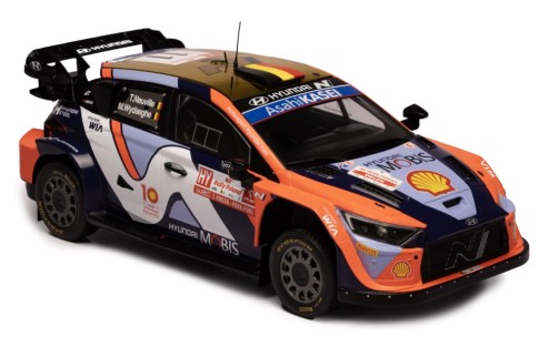 HYUNDAI i20 N Rally1 #11 T.Neuville - M.Wydaeghe Rallye Poland 2024 (400 stages wins in WRC)