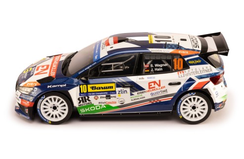 ŠKODA FABIA RS Rally2 #10 S.Wagner Barum Rally 2024 2nd place