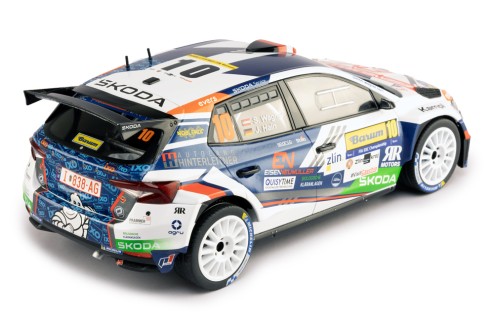 ŠKODA FABIA RS Rally2 #10 S.Wagner Barum Rally 2024 2nd place