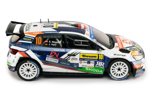 ŠKODA FABIA RS Rally2 #10 S.Wagner Barum Rally 2024 2nd place
