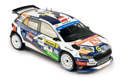 ŠKODA FABIA RS Rally2 #10 S.Wagner Barum Rally 2024 2nd place