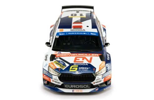 ŠKODA FABIA RS Rally2 #10 S.Wagner Barum Rally 2024 2nd place