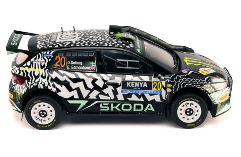 ŠKODA FABIA Rally2 (2023) #22 O.Solberg - E.Edmondson Safari Rally Kenya 2024 