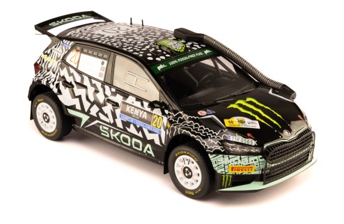 ŠKODA FABIA Rally2 (2023) #22 O.Solberg - E.Edmondson Safari Rally Kenya 2024 