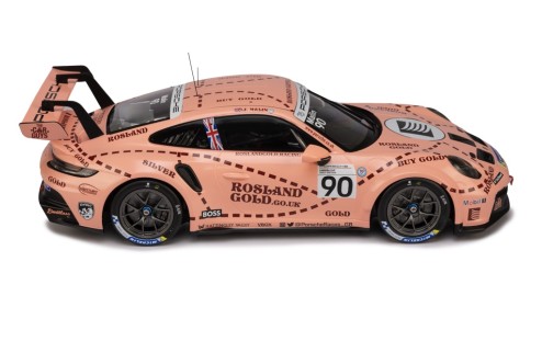 PORSCHE 911 GT3 Cup #90 J.Malin Brands Hatch Porsche Cup GB 2023