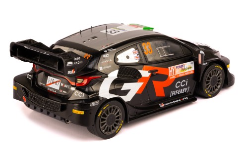 TOYOTA GR YARIS Rally1 Hybrid #33 E.Evans - S.Martin Winner Rally Japan 2024 