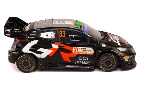 TOYOTA GR YARIS Rally1 Hybrid #33 E.Evans - S.Martin Winner Rally Japan 2024 