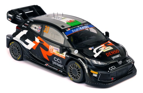 TOYOTA GR YARIS Rally1 Hybrid #33 E.Evans - S.Martin Winner Rally Japan 2024 