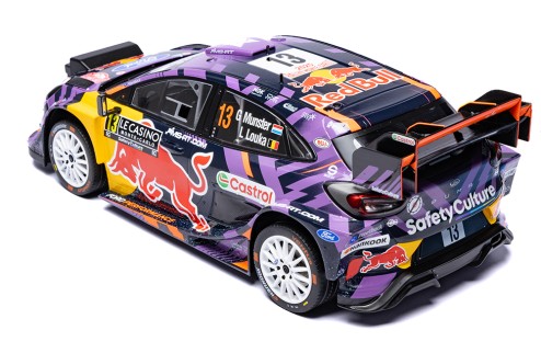 FORD PUMA Rally1 #13 G.Munster - L.Louka Rallye Monte-Carlo 2025 (with night lights)