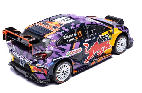 FORD PUMA Rally1 #13 G.Munster - L.Louka Rallye Monte-Carlo 2025 (with night lights)
