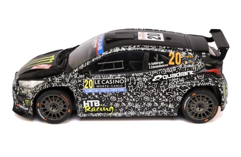 TOYOTA GR YARIS Rally2 #20 O.Solberg - E.Edmondson Rallye Monte-Carlo 2025