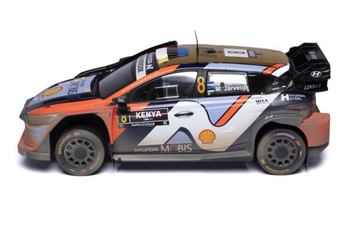 HYUNDAI i20 N Rally1 #8 O.Tänak - M.Järveoja Rally Kenya 2025 (with dirty effects)