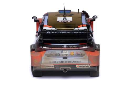 HYUNDAI i20 N Rally1 #8 O.Tänak - M.Järveoja Rally Kenya 2025 (with dirty effects)