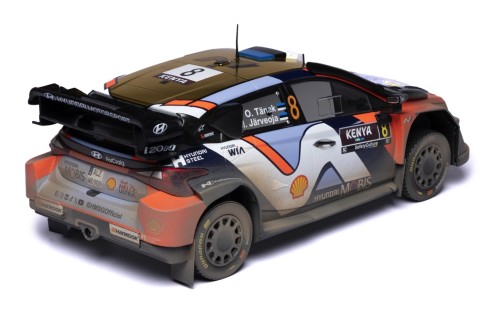 HYUNDAI i20 N Rally1 #8 O.Tänak - M.Järveoja Rally Kenya 2025 (with dirty effects)