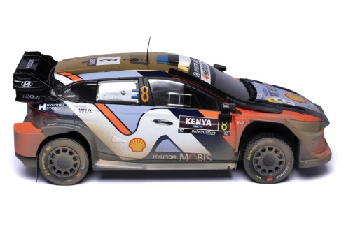 HYUNDAI i20 N Rally1 #8 O.Tänak - M.Järveoja Rally Kenya 2025 (with dirty effects)
