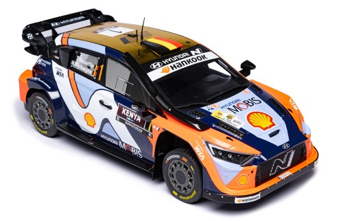 HYUNDAI i20 N Rally1 #1 T.Neuville - M.Wydaeghe Rally Kenya 2025
