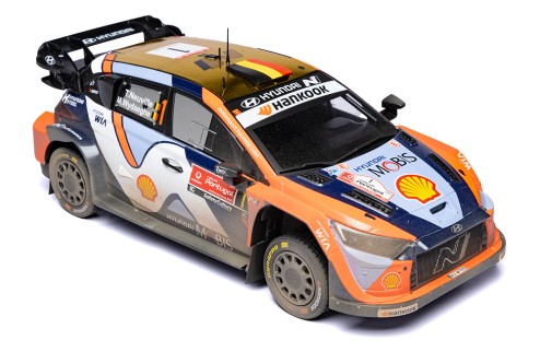 HYUNDAI i20 N Rally1 #1 T.Neuville - M.Wydaeghe Rally de Portugal 2025 (with dirty effects)