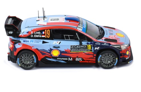 HYUNDAI i20 Coupe WRC #19 S. Loeb-D. Elena Rallye Monte-Carlo 2019