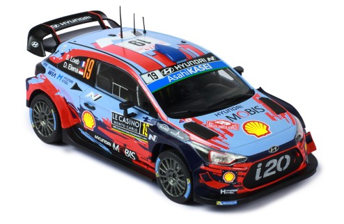 HYUNDAI i20 Coupe WRC #19 S. Loeb-D. Elena Rallye Monte-Carlo 2019